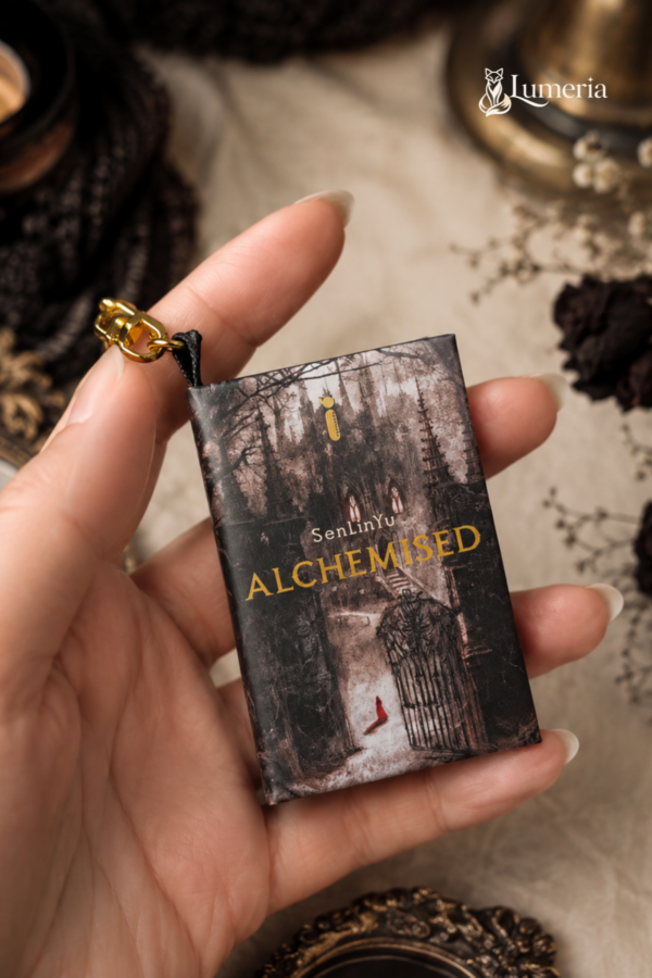 Chaveiro: Mini Livro (Book Charm)