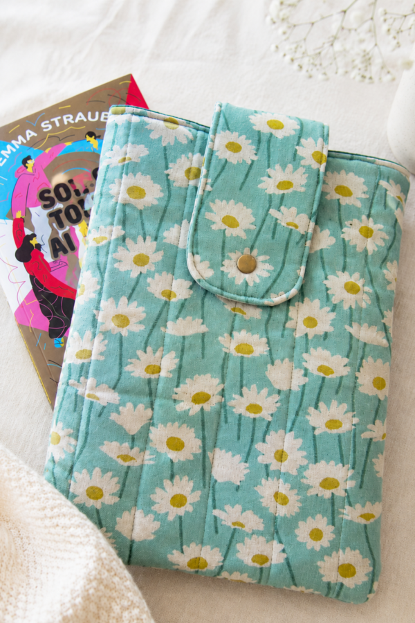 Booksleeve com Aba — Escolha sua Estampa