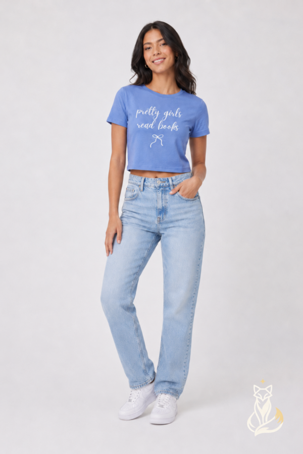 Baby Tee: Pretty girls read books