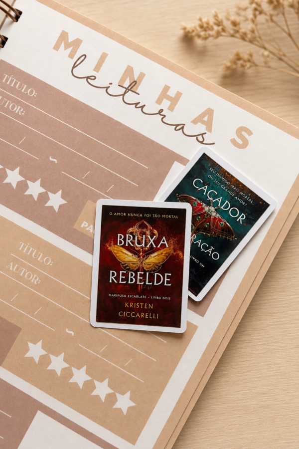 Adesivos: Mini capas de livros - 16 unidades individuais (Personalizadas)