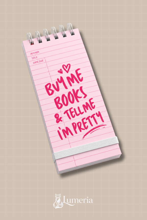 Bloco de anotações: Buy Me Books