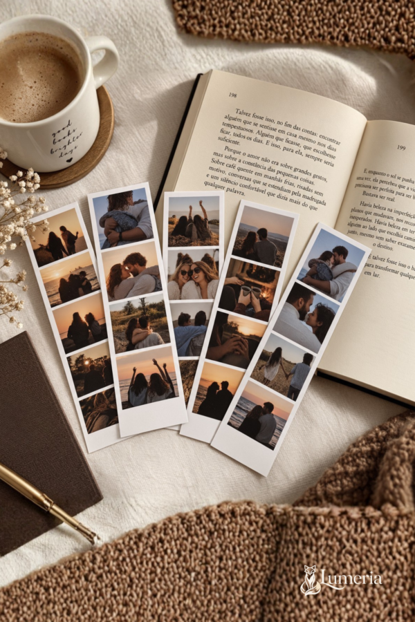 Marcador Personalizado — Tira de Fotos