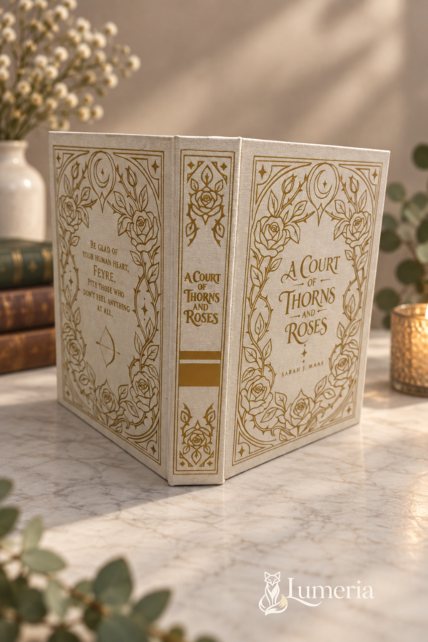 Book Binding: A Court of Thorns and Roses (Corte de espinhos e rosas)