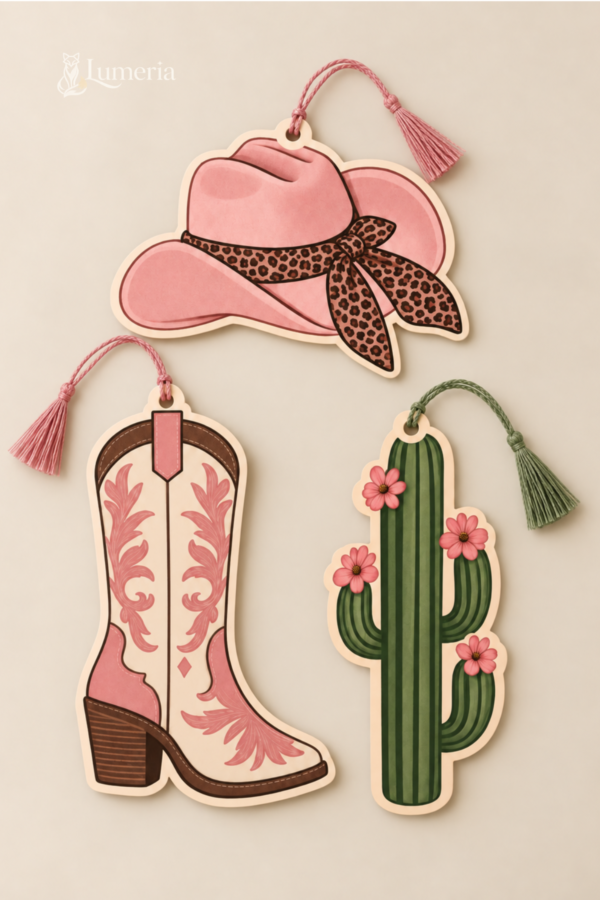 Kit de Marcadores: Cowboy Romance — Rosa