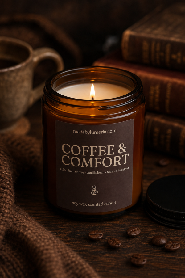 Vela aromática: Coffee & Comfort
